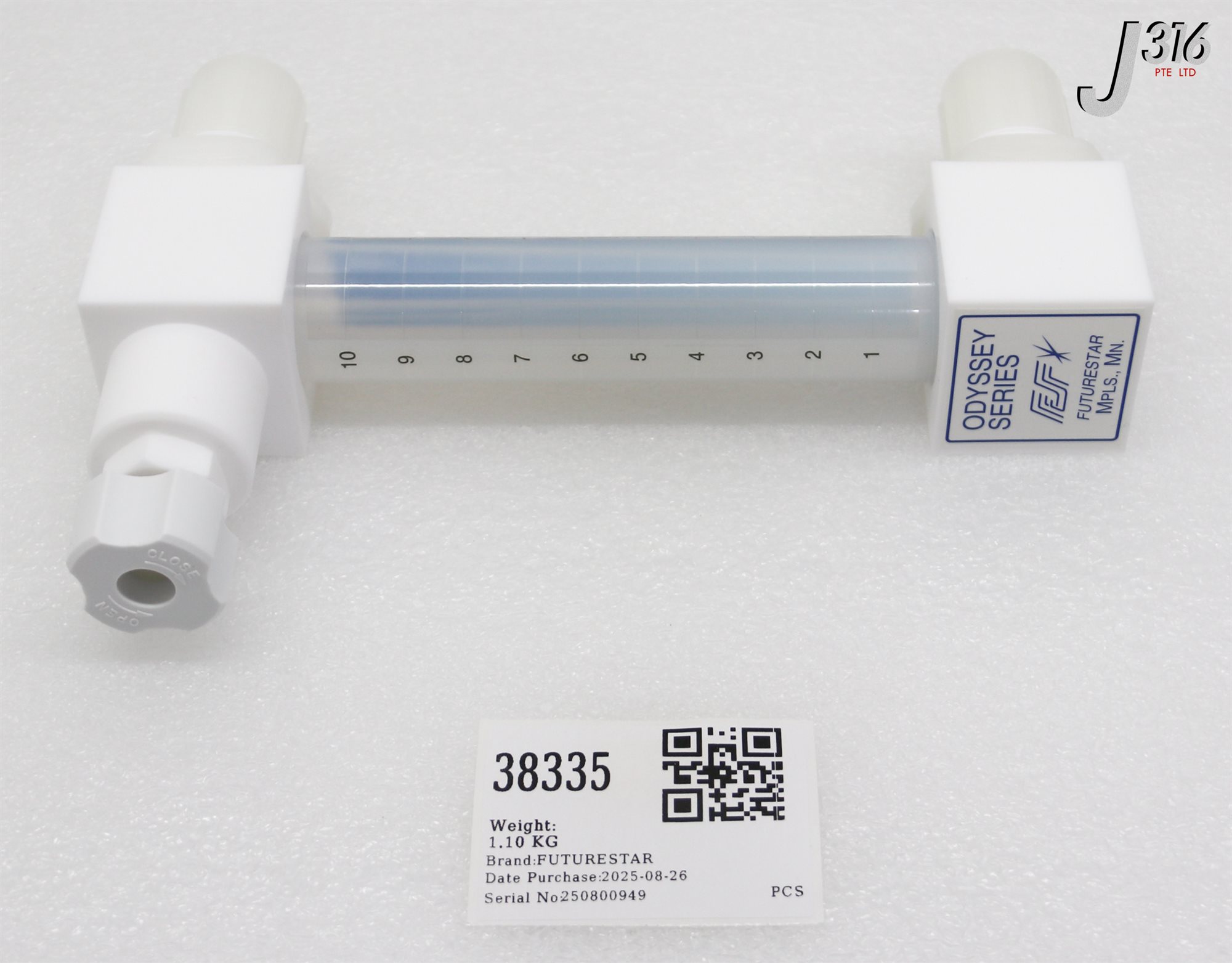 三 38335 FUTURESTAR FLOWMETER 0- 12 GPM CBW (NEW) 220-012 | eBay